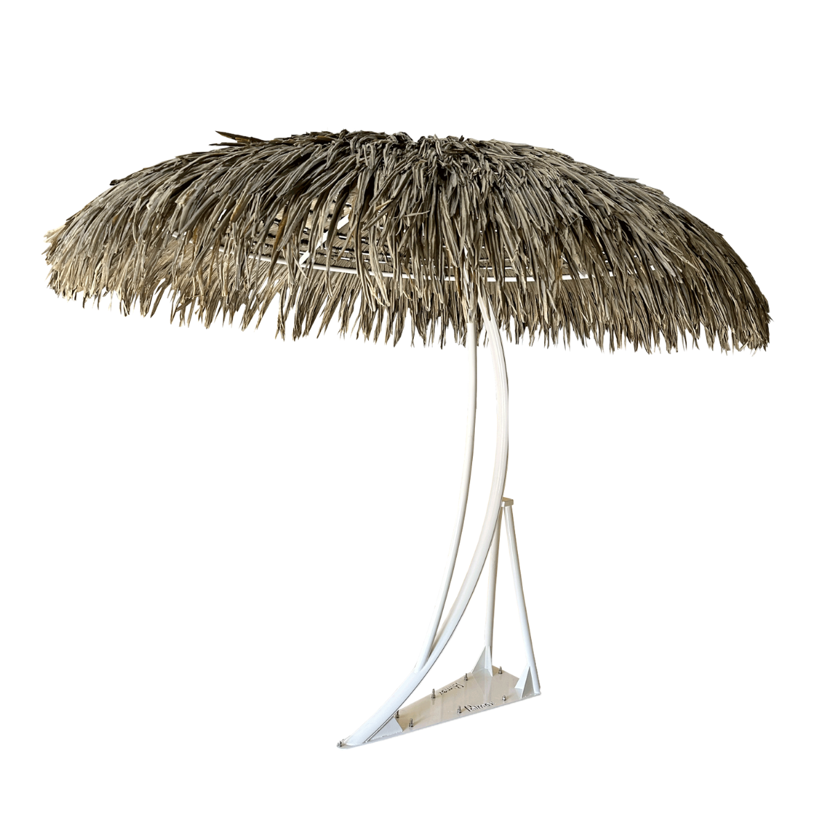 Parasol courbé luxueux