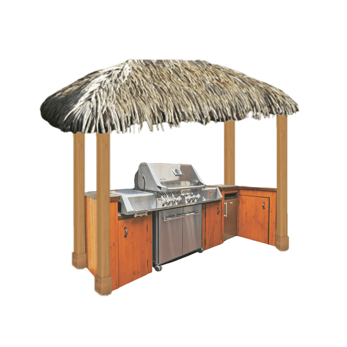 Tropical Synthetic Roof Sumatra Brown Green Boutique Palmex tropical-synthetic-roof-sumatra-brown-green-boutique-palmex