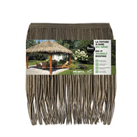 Ensemble de toiture artificielle tropicale Palmita de couleur grise - BoutiquePalmex